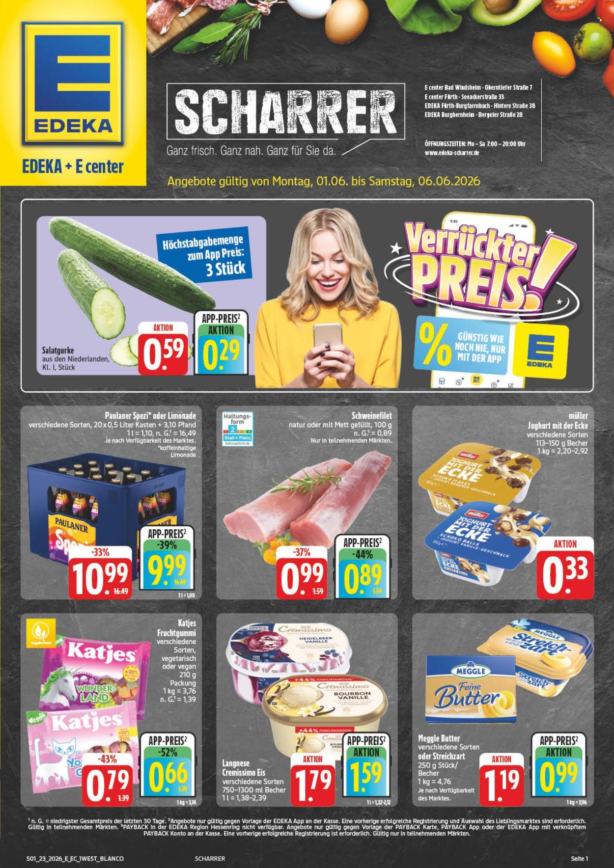 Edeka Prospekte  - 1.06.2026 - 6.06.2026. Seite 1