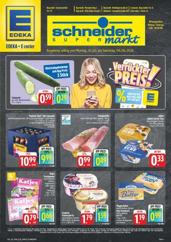 Prospekte Edeka - 1.06.2026 - 6.06.2026.