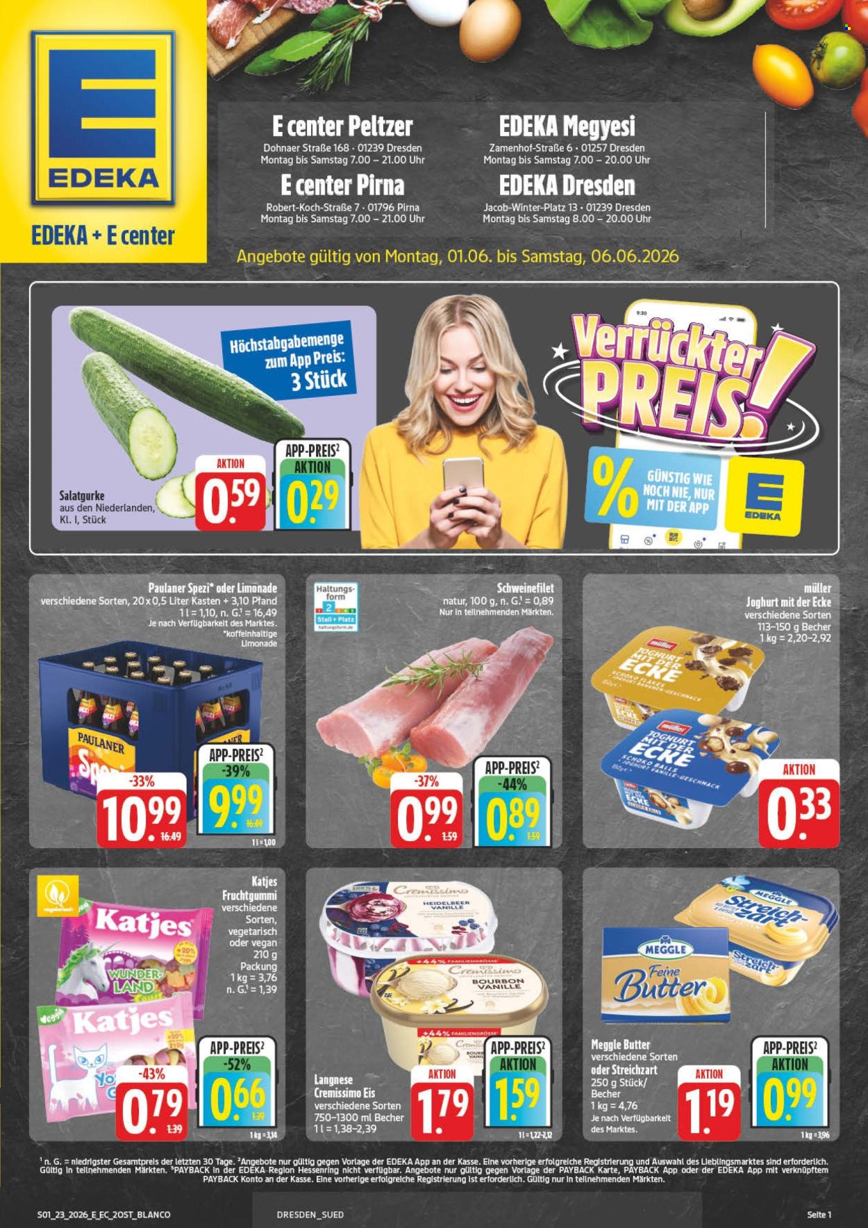 Edeka Prospekte  - 1.06.2026 - 6.06.2026. Seite 1