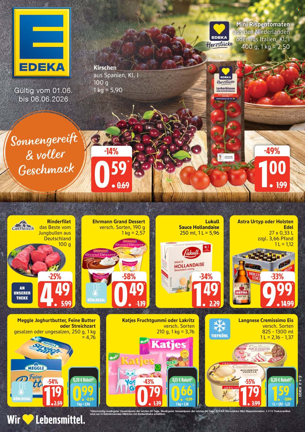 Edeka Prospekte  - 1.06.2026 - 6.06.2026. Seite 1