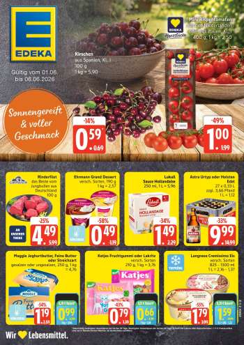 Prospekte Edeka - 1.06.2026 - 6.06.2026.
