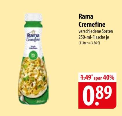 Rama Cremefine