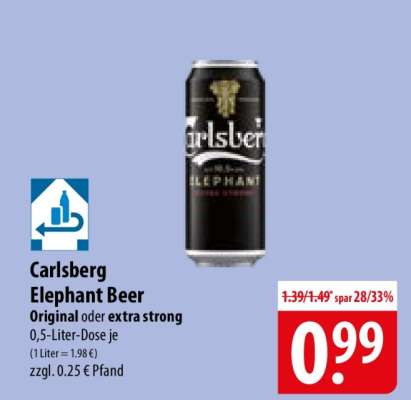 Carlsberg Elephant Beer