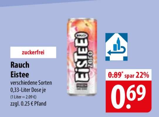 RAUCH Eistee
