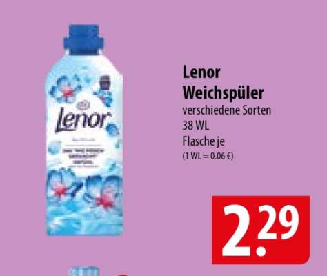 Lenor Weichspüler