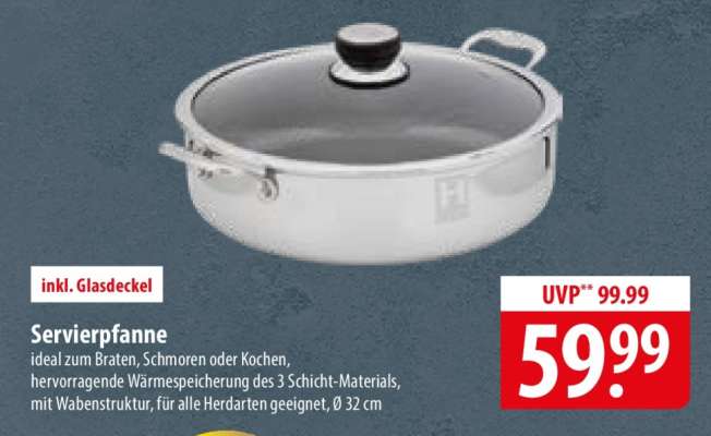 Servierpfanne