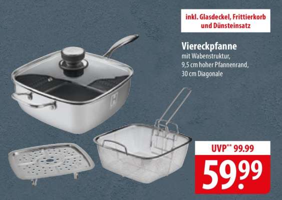 Viereckpfanne