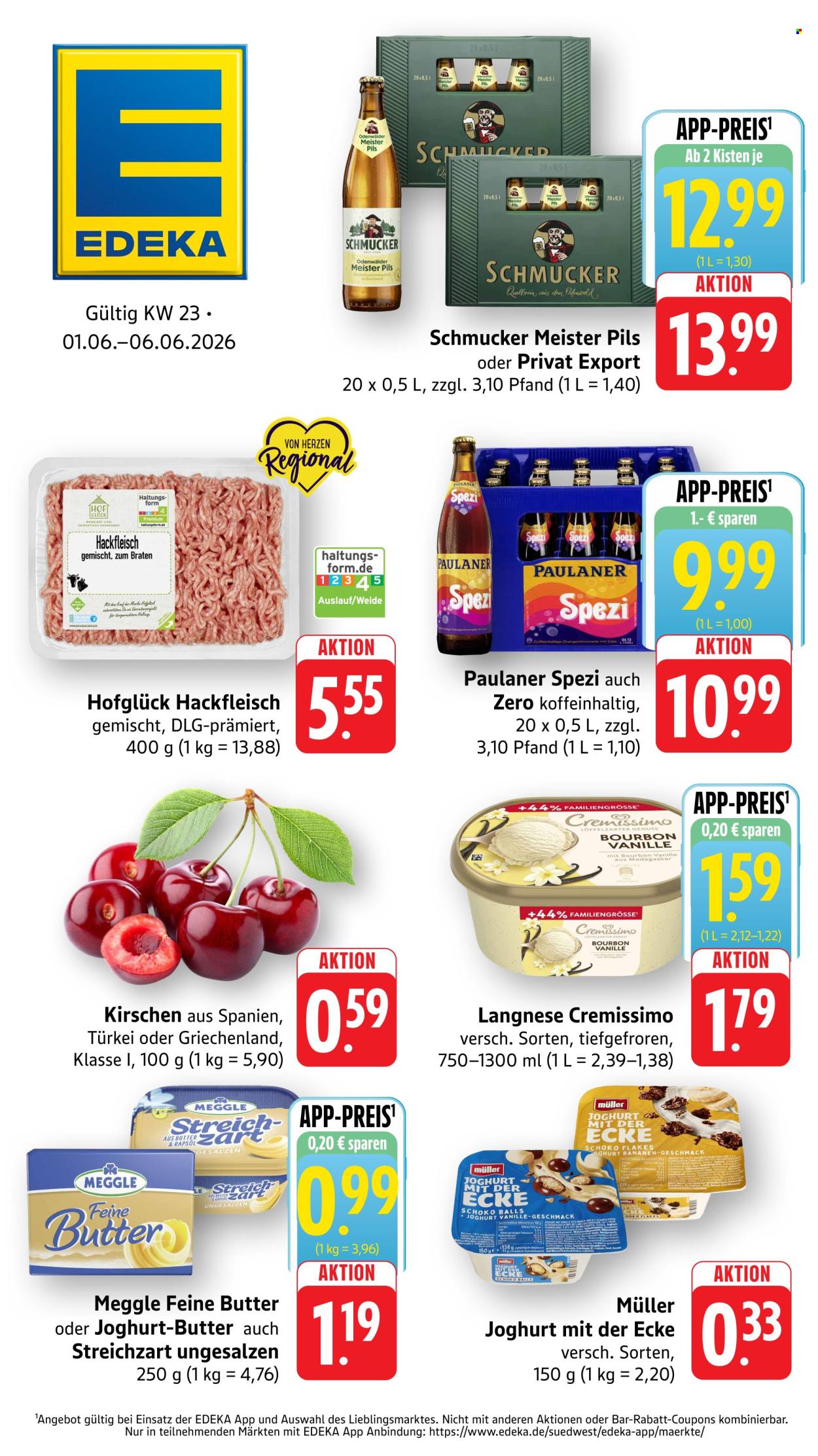 Edeka Prospekte  - 1.06.2026 - 6.06.2026. Seite 1