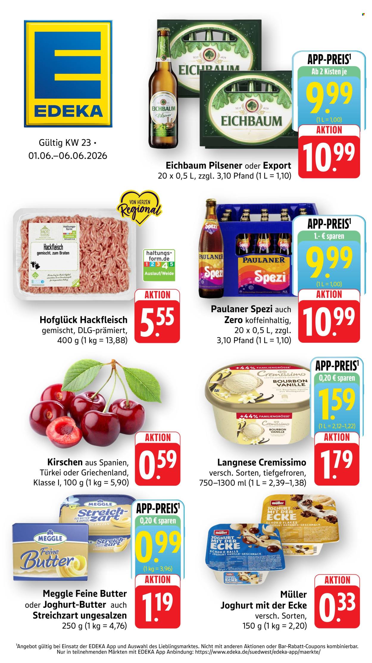 Edeka Prospekte  - 1.06.2026 - 6.06.2026. Seite 1