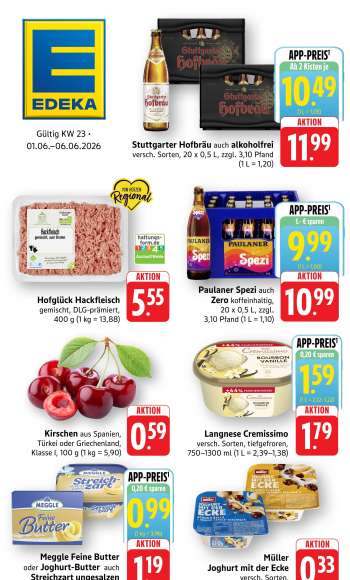 Prospekte Edeka - 1.06.2026 - 6.06.2026.