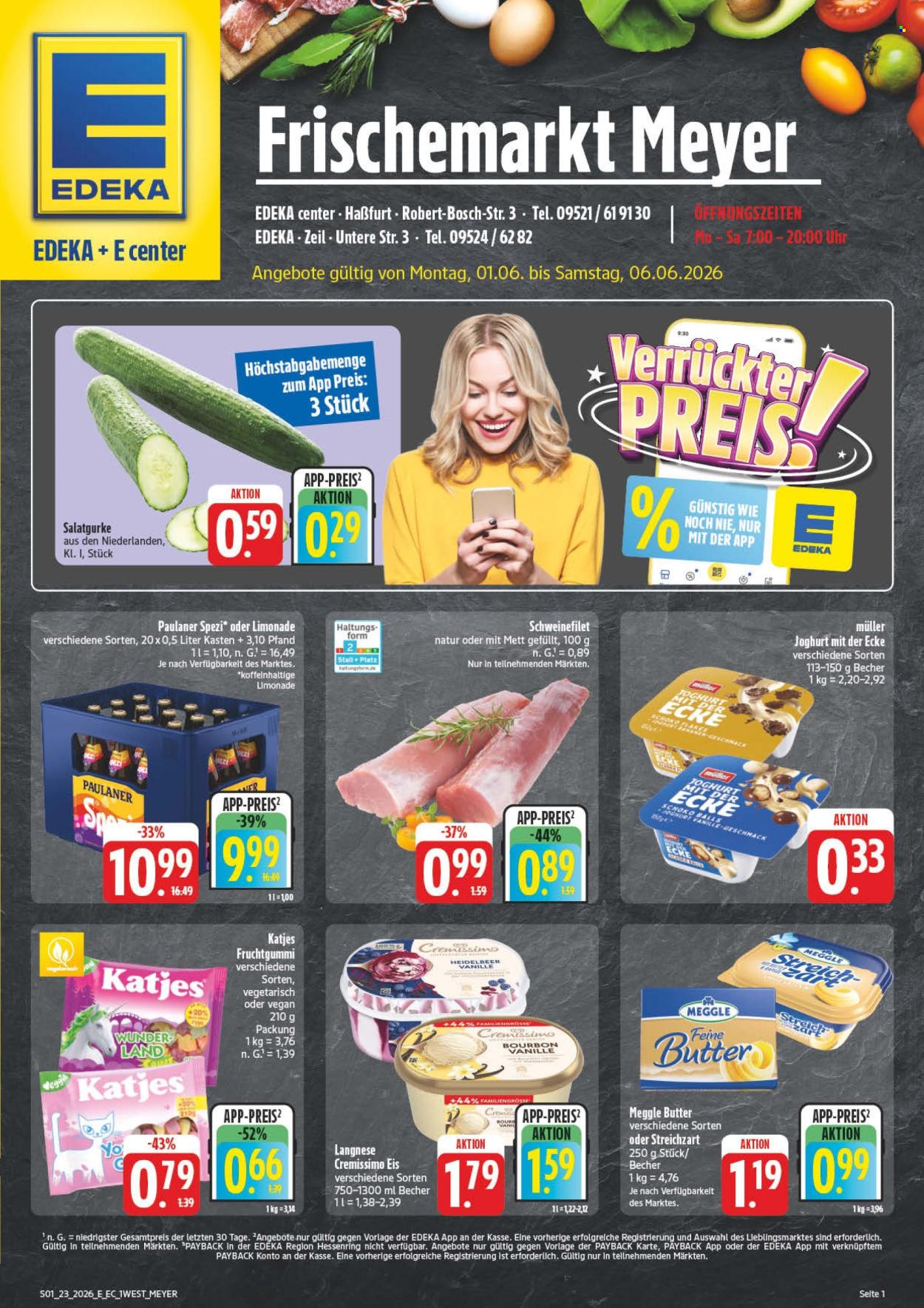 Edeka Prospekte  - 1.06.2026 - 6.06.2026. Seite 1