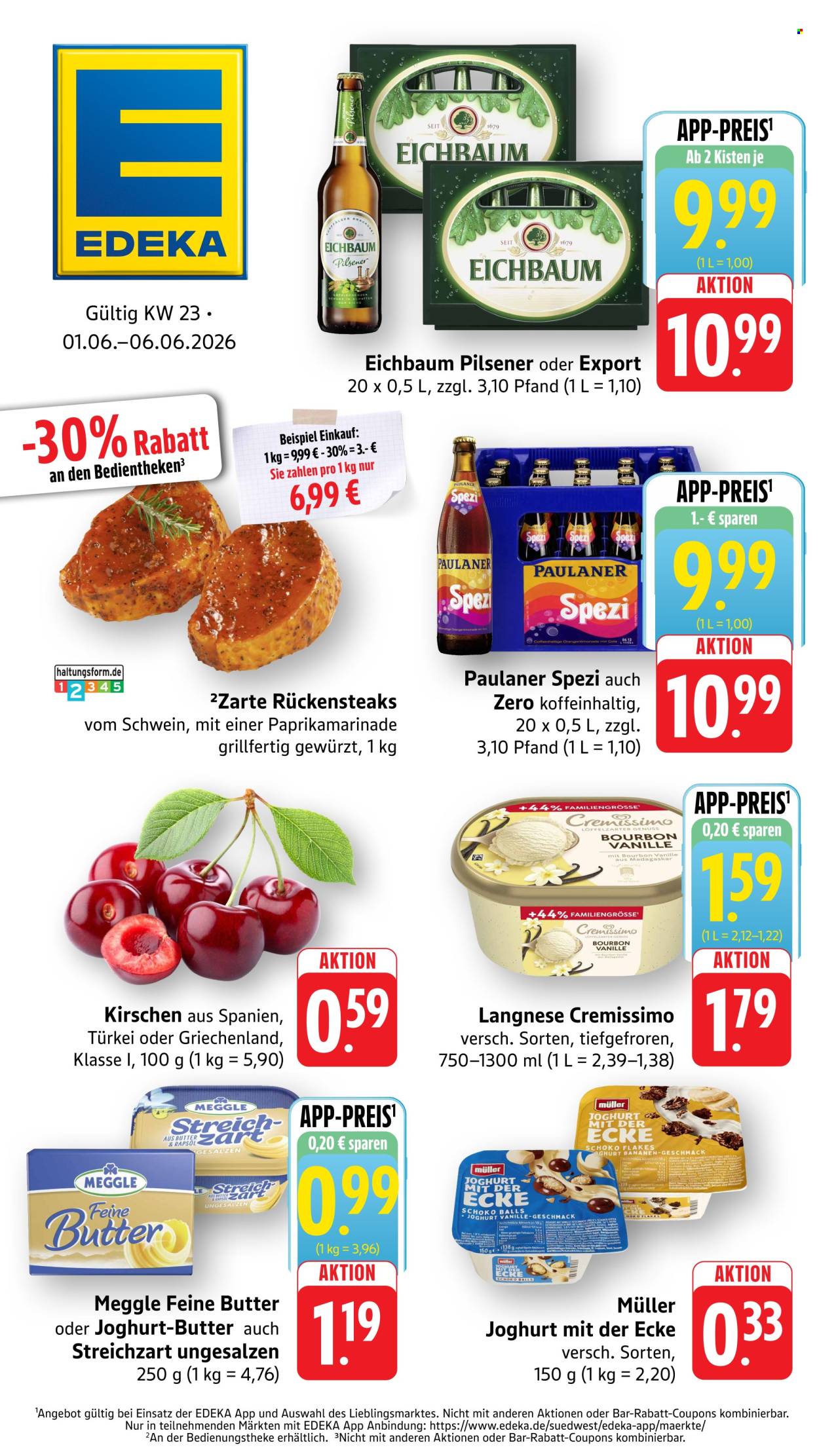 Edeka Prospekte  - 1.06.2026 - 6.06.2026. Seite 1