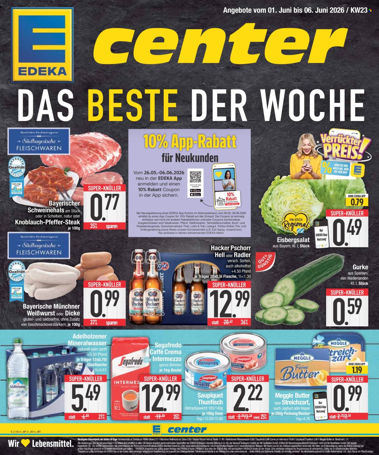 Edeka Prospekte  - 1.06.2026 - 6.06.2026. Seite 1