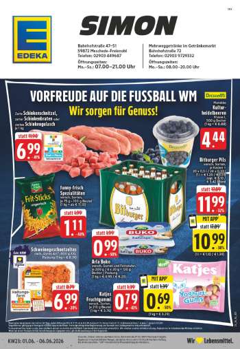 Prospekte Edeka - 1.06.2026 - 6.06.2026.