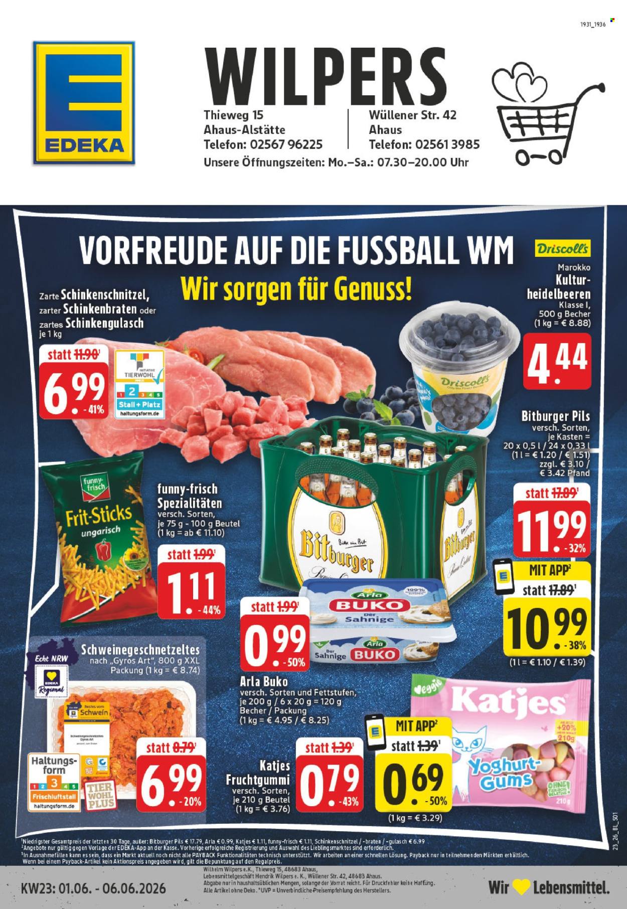 Edeka Prospekte  - 1.06.2026 - 6.06.2026. Seite 1