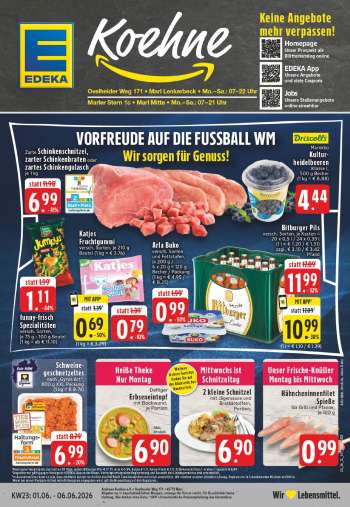 Prospekte Edeka - 1.06.2026 - 6.06.2026.