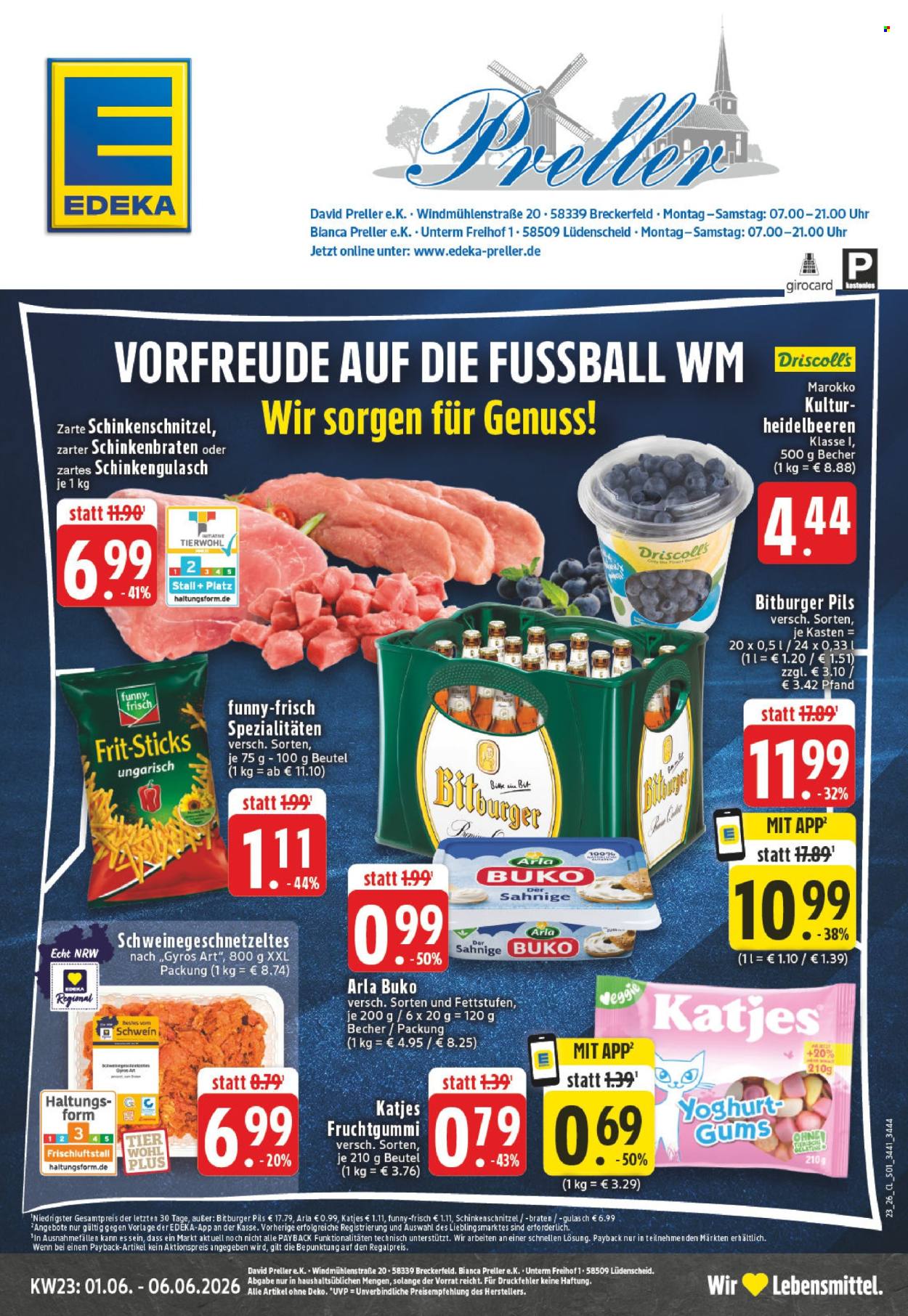 Edeka Prospekte  - 1.06.2026 - 6.06.2026. Seite 1