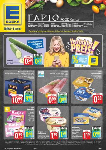 Prospekte Edeka - 1.06.2026 - 6.06.2026.