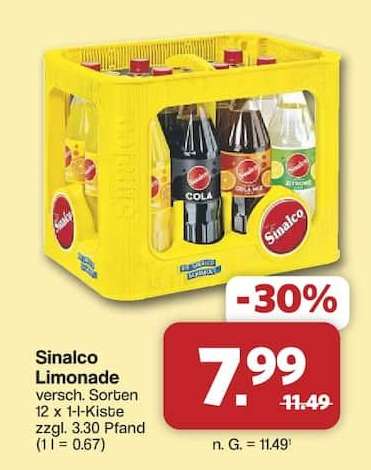 Sinalco Limonade