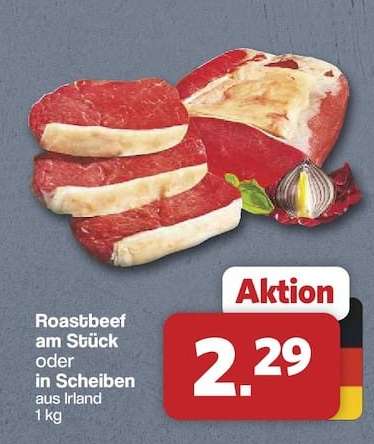Roastbeef am Stück oder in Scheiben