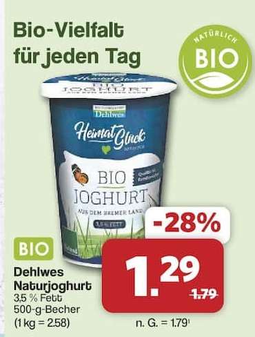 Dehlwes Naturjoghurt