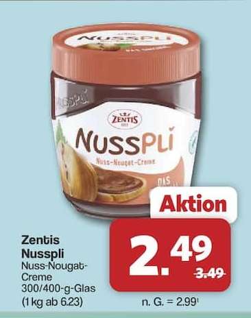 Zentis NussPli