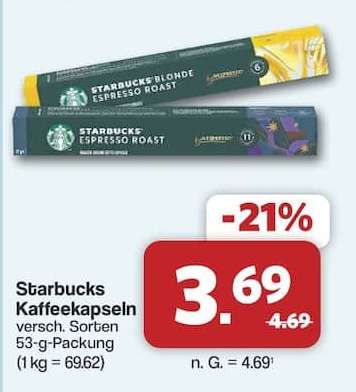 STARBUCKS Kaffeekapseln