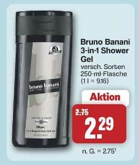 Bruno Banani 3-in-1 Shower Gel