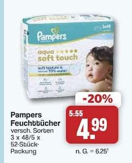 PAMPERS Feuchttücher