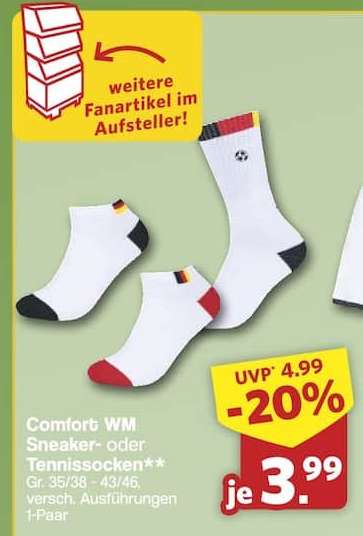 Comfort WM Sneaker- oder Tennissocken