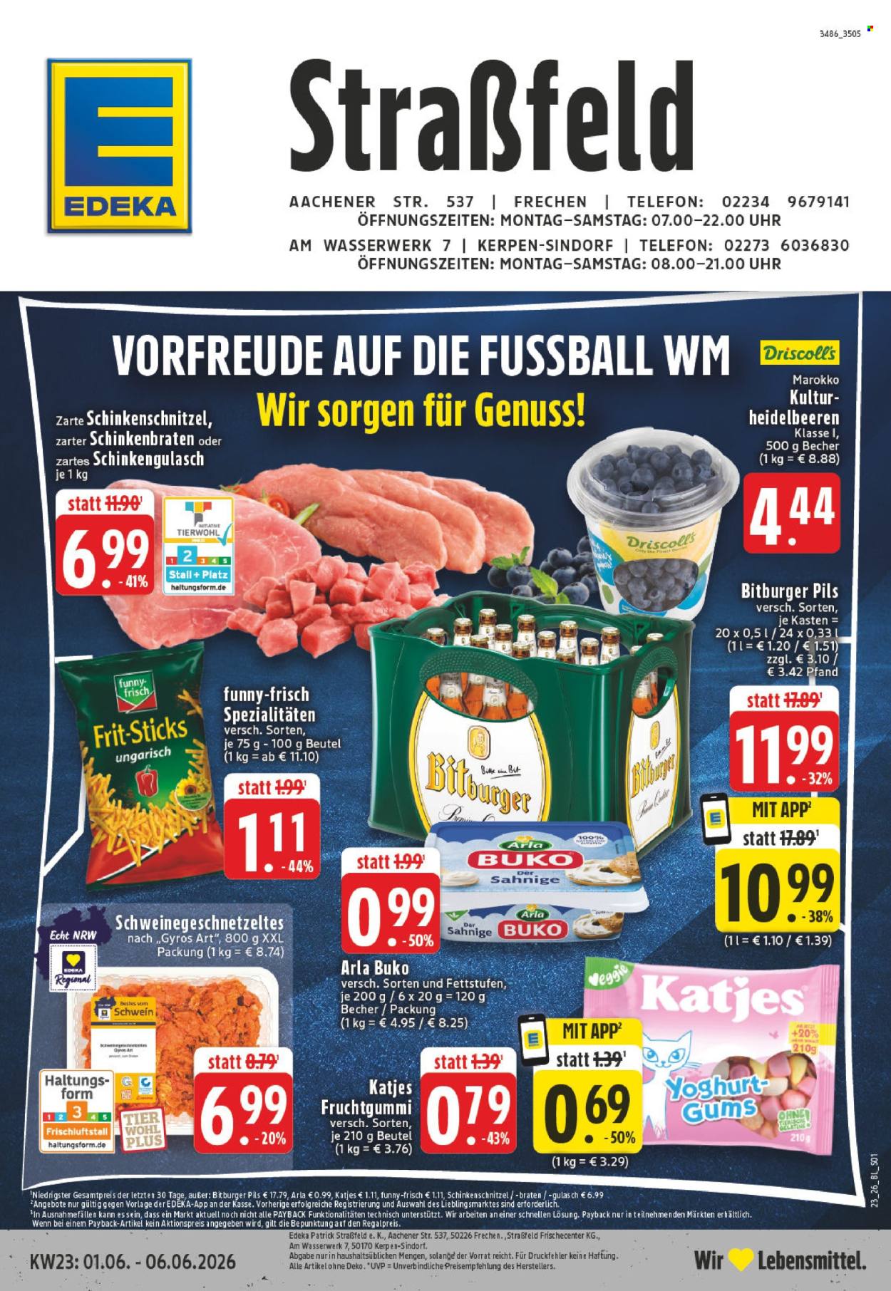 Edeka Prospekte  - 1.06.2026 - 6.06.2026. Seite 1