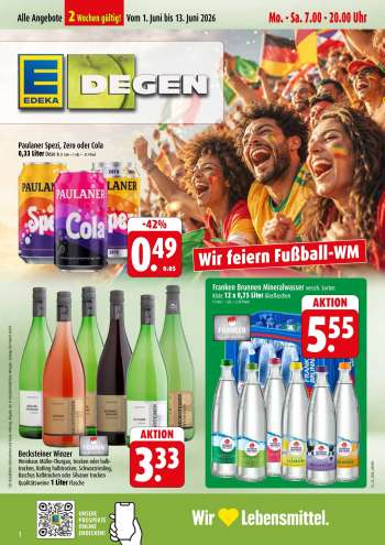 Prospekte Edeka - 1.06.2026 - 6.06.2026.