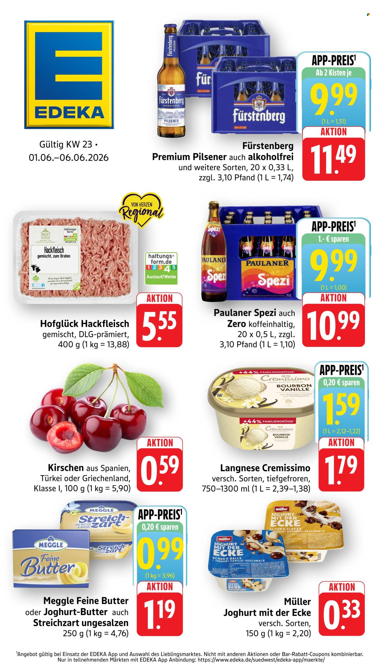 Edeka Prospekte  - 1.06.2026 - 6.06.2026. Seite 1