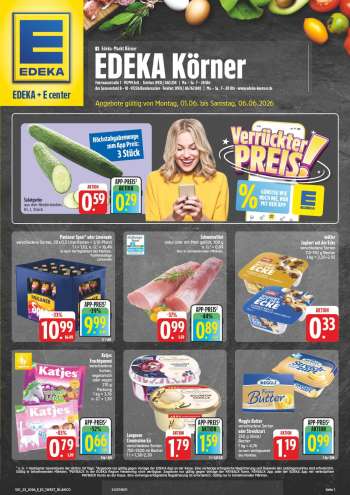 Prospekte Edeka - 1.06.2026 - 6.06.2026.