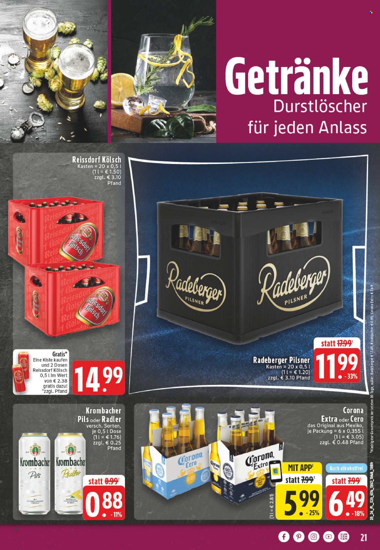 Edeka Prospekte  - 1.06.2026 - 6.06.2026. Seite 23