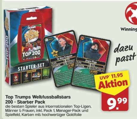 Top Trumps Weltfussballstars 200 - Starter Pack