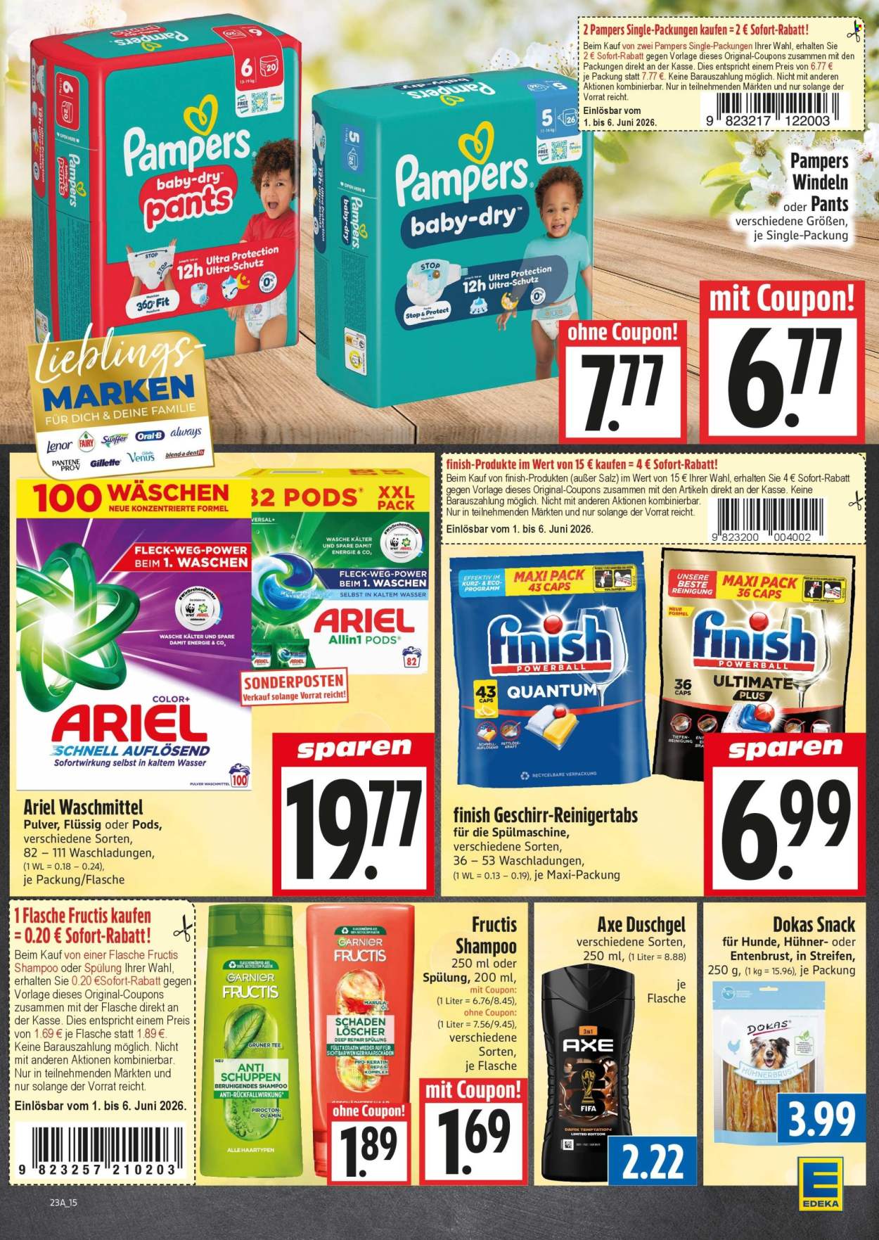 Edeka Prospekte  - 1.06.2026 - 6.06.2026. Seite 15