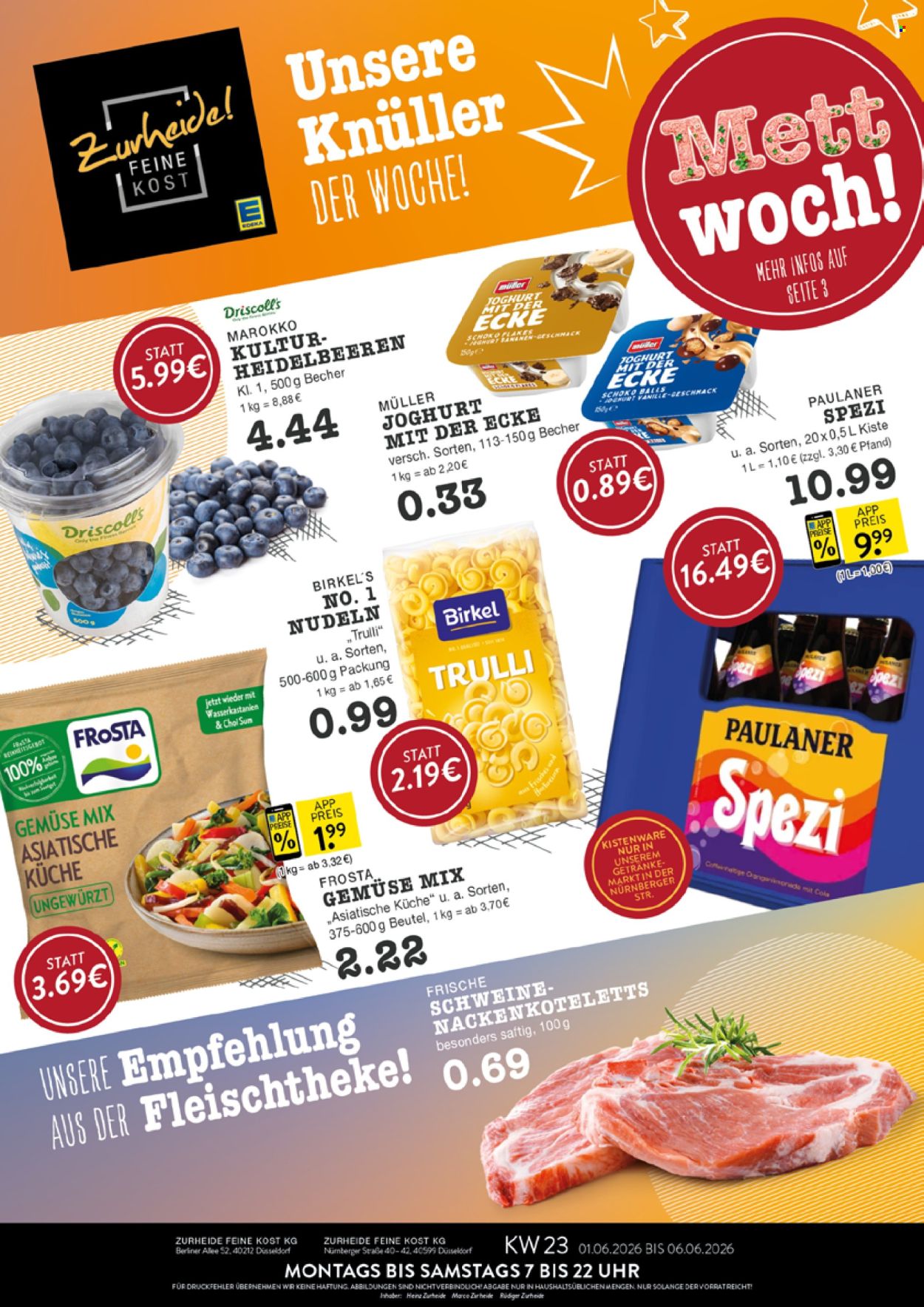 E center Prospekte  - 1.06.2026 - 6.06.2026. Seite 1