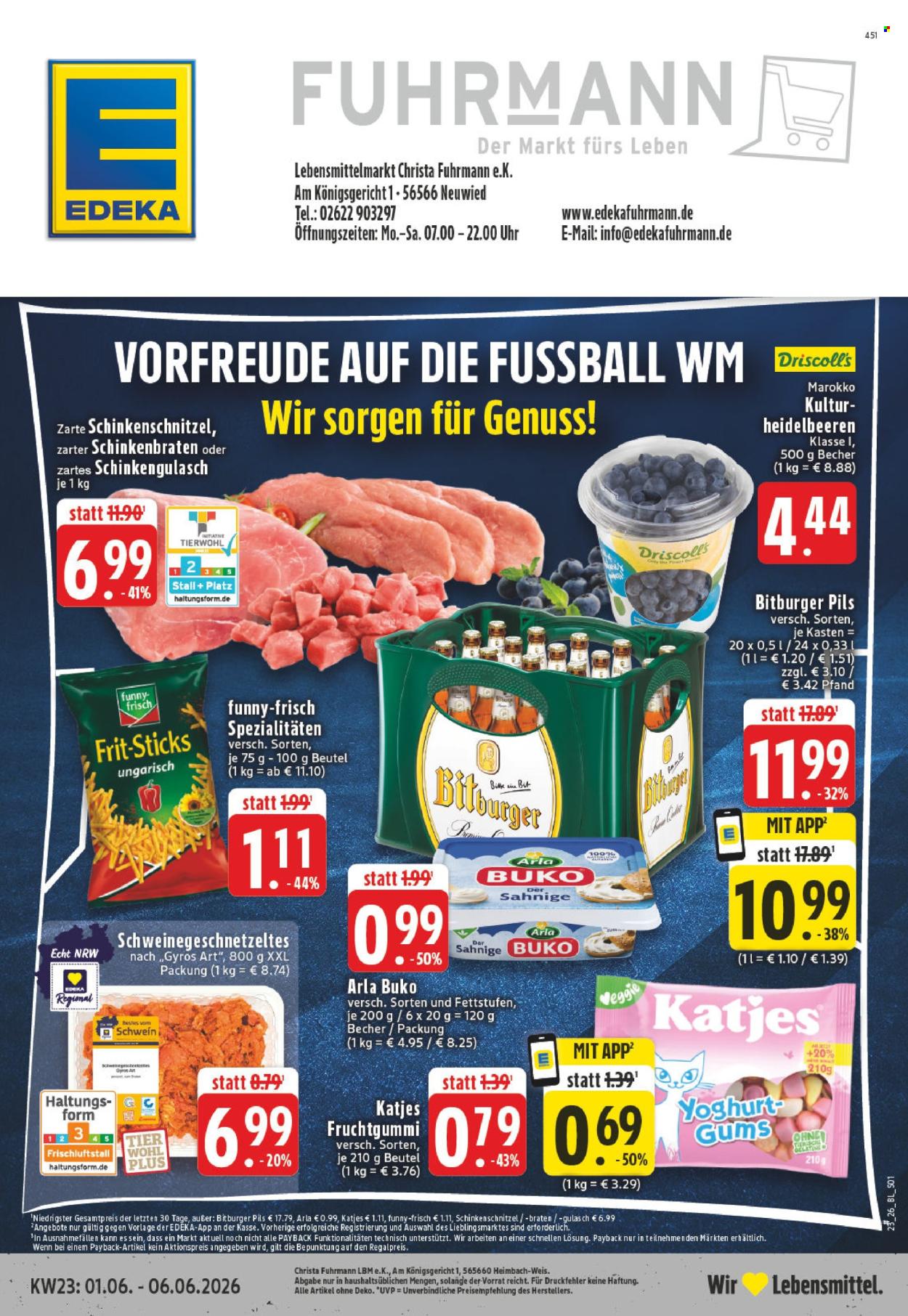 Edeka Prospekte  - 1.06.2026 - 6.06.2026. Seite 1