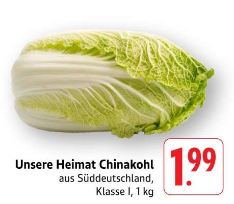Unsere Heimat Chinakohl