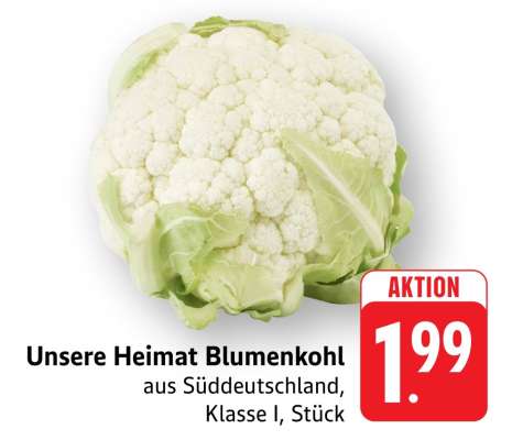 Unsere Heimat Blumenkohl
