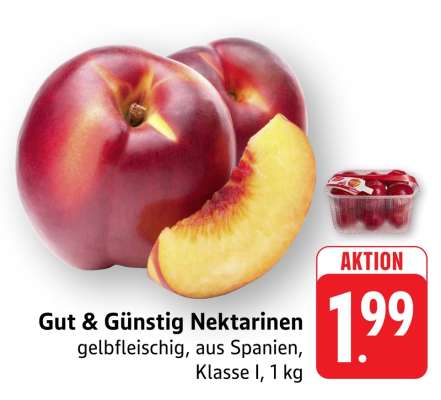 Gut & Günstig Nektarinen