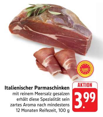 Italienischer Parmaschinken