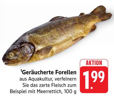 Geräucherte Forellen
