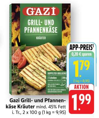 Gazi Grill- und Pfannenkäse Kräuter