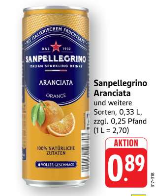 Sanpellegrino Aranciata