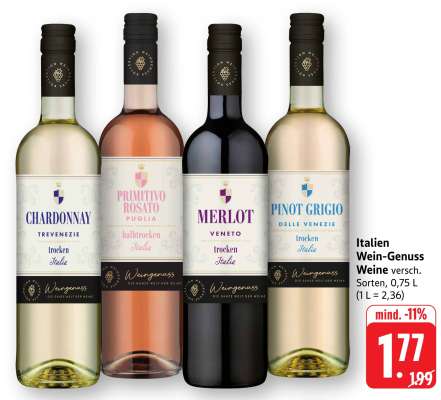 Italien: Wein-Genuss