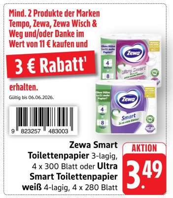 Zewa Smart Toilettenpapier