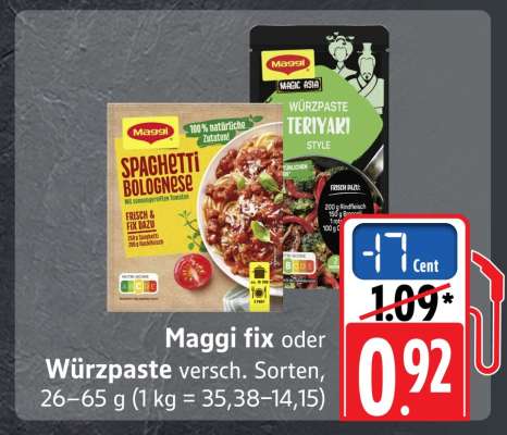 MAGGI Fix oder Würzpaste
