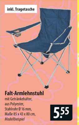Falt-Armlehnstuhl